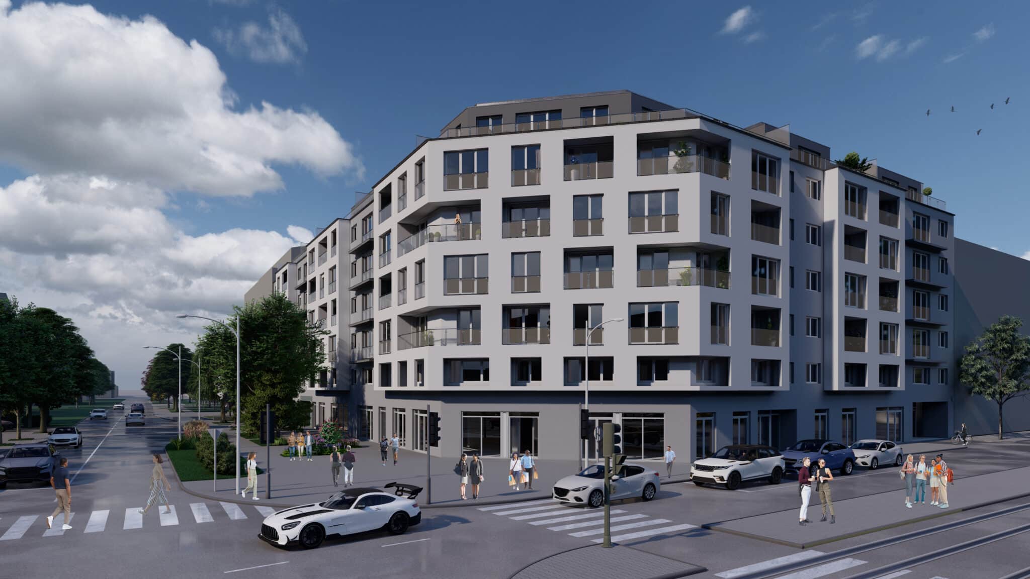 Zuglói társasház - tűzjelző rendszer kivitelezés